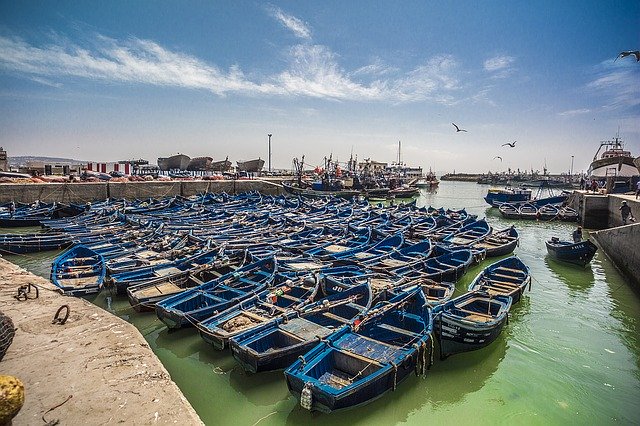 Essaouira's port.